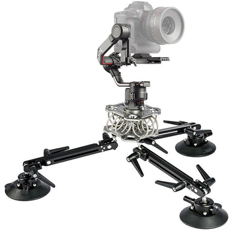 DigitalFoto Suction Cup Car Mounting System w/ Safety Strap + Vibration Isolator