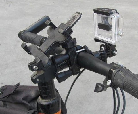 Support de guidon pour téléphone et GoPro