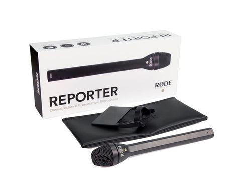 Rode Reporter Omnidirectional Handheld Interview Microphone
