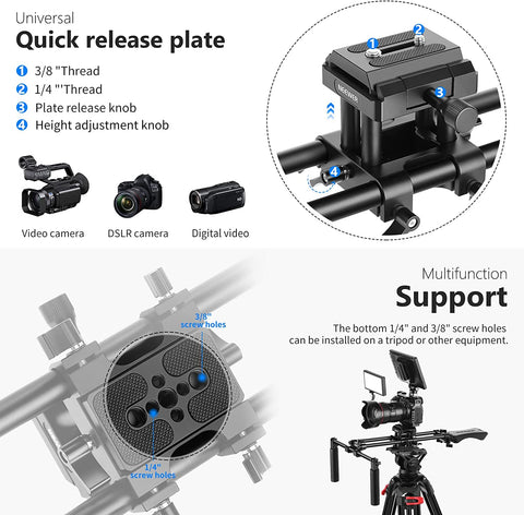 Neewer Universal Camera Shoulder Mount Tripod