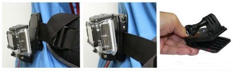 Clip pivotant 360 pour GoPro