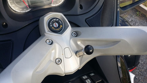 Boulon en acier inoxydable + boule RAM 1" pour Can-Am Spyder