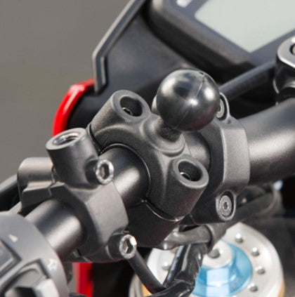 RAM Mount Torque 0,75" à 1,0" Guidon et base de rail avec boule de 1"