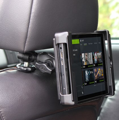 RAM Mount Torque 0,375" à 0,625" Base de rail de mini guidon avec boule de 1"