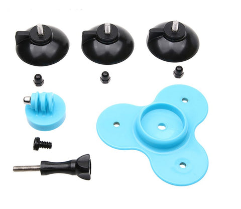 Mini Triple Suction Cup for GoPro