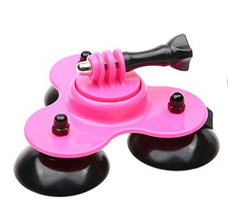 Mini Triple Suction Cup for GoPro