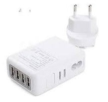 4-Port USB International Wall Charger