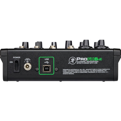 Mackie ProFX6v3 Audio Mixer