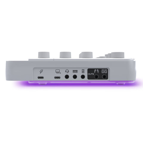 Mackie MCaster Live Portable Streaming Mixer (White)