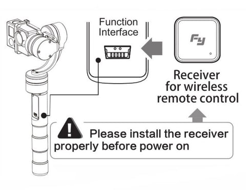 Télécommande sans fil Feiyu Tech