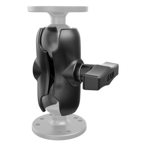 RAM Mount Short Double-Socket Arm w/ 1.5" Ball