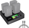 Accsoon TOPRIG 4-Bay LP-E6 Fast Charger