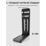 DigitalFoto R180 L-Shaped Vertical Clapper Bracket (7.1")