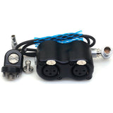 DigitalFoto LEMO 1B 10-Pin to Dual XLR 3-Pin Female Adapter for Atomos Shogun 7