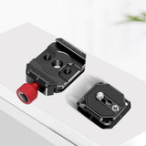 DigitalFoto DF-8152 Arca-Type Quick Release Baseplate and Top Plate Set