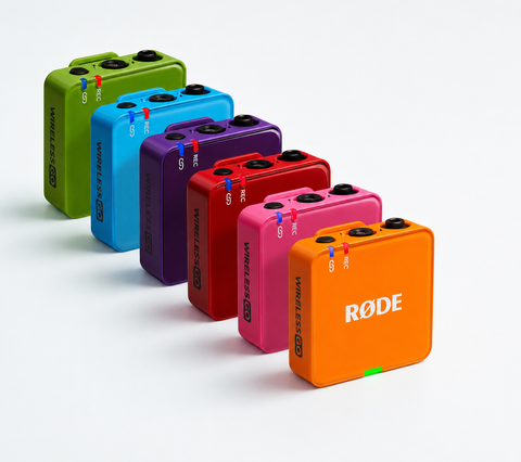 RODE Wireless GO (Gen 3) Wireless Microphone System (colored kit)