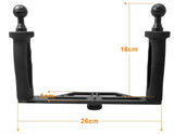 SHOOT Aluminum Dual Grip Camera Tray