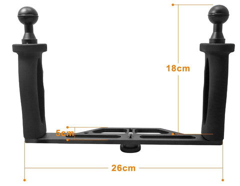 SHOOT Aluminum Dual Grip Camera Tray