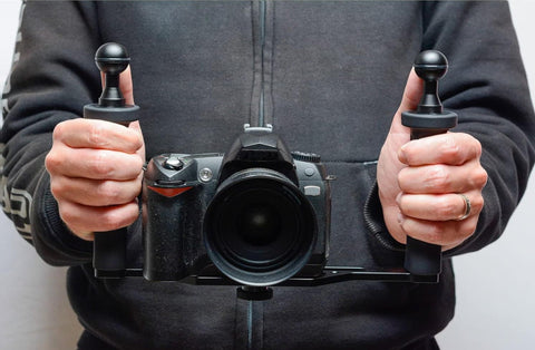 SHOOT Aluminum Dual Grip Camera Tray