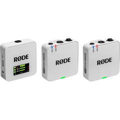 RODE Wireless GO (GEN3) Wireless Microphone System (White edition)