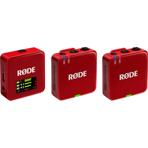 RODE Wireless GO (Gen 3) Wireless Microphone System (colored kit)