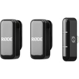 RODE Wireless Micro System w/ USB-C Connector (2.4 GHz, Black)