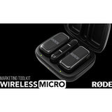 RODE Wireless Micro System w/ USB-C Connector (2.4 GHz, Black)