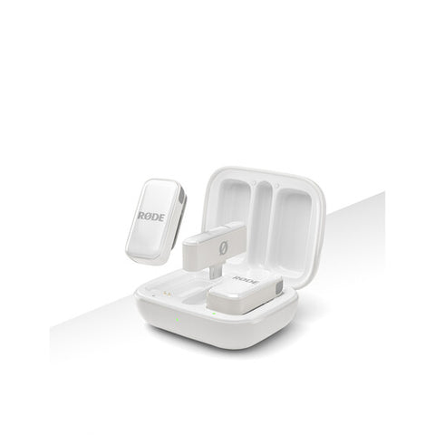 RODE Wireless Micro System w/ Lightning Connector (2.4 GHz, White)