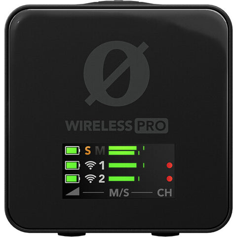 RODE Wireless PRO 2-Person Clip-On Wireless Microphone System/Recorder w/ Lavaliers