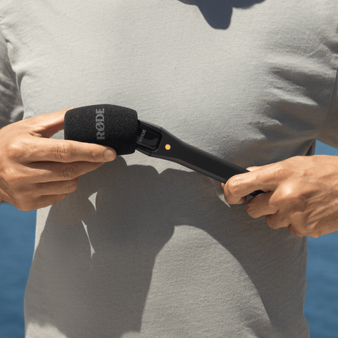 RODE Interview Micro Handheld Mic Adapter for Wireless Clip-On Transmitter