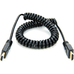 Câble spiralé Atomos Full HDMI vers Full HDMI (19,7 à 25,6")
