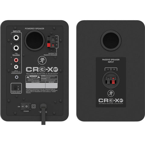 Mackie CR3-XBT 3" Multimedia Speakers w/ Bluetooth