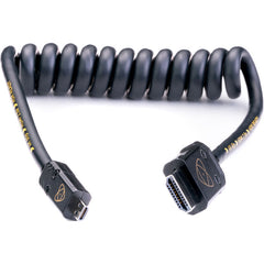 Câble spiralé Atomos AtomFLEX HDMI (Type-A) mâle vers Micro-HDMI (Type-D) mâle (12 à 24")