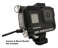 X-PWR-H8 All-weather, External Power kit W/ Aluminum housing for Hero8 Black