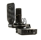 Rode Complete Studio Kit w/ AI-1 Audio Interface, NT1 Microphone, SMR Shockmount, and Cables