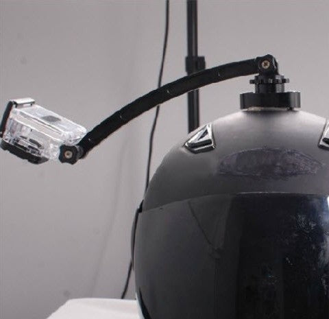 Bras de verrouillage en aluminium pivotant à 360° pour GoPro