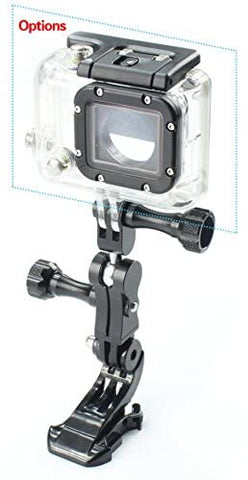 Support de rotule en aluminium pour caméras GoPro