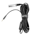 BOYA BCA6 XLR to 3.5mm Plug Microphone Cable Adapter
