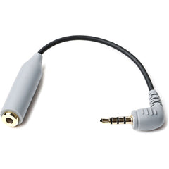 BOYA BY-CIP2 Adaptateur de câble de microphone 3,5 mm TRS vers TRRS pour Smartphones