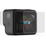 Lentille en verre trempé GoPro + kit de protection d'écran pour Hero8