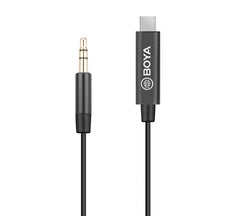 BOYA BY-K2 3.5mm to USB-C Adapter Cable