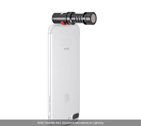 Rode VideoMic Me-L Microphone directionnel pour appareils iOS