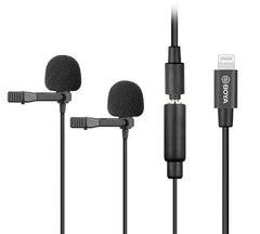 BOYA Digital Dual Lavalier Microphones for iOS devices