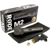 Rode M2 Microphone à main à condensateur professionnel