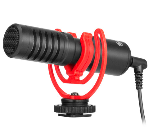 BOYA MM1+ Super-cardioid Condenser Shotgun Microphone