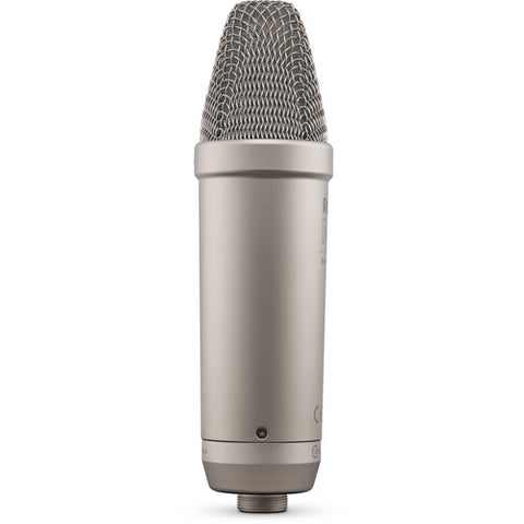 RODE NT1 Microphone XLR/USB à condensateur cardioïde à large membrane de 5e génération