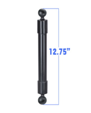 RAM 14" PVC Pipe Extension with 1" Ball Ends