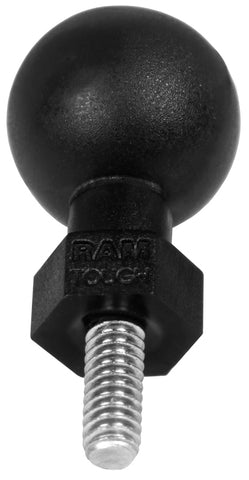 RAM Mount Tough-Ball 0.31-18 x 0.375" Male Threaded Post w/ 1'' Ball