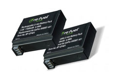 Pack de 2 batteries ReFuel pour GoPro Hero4
