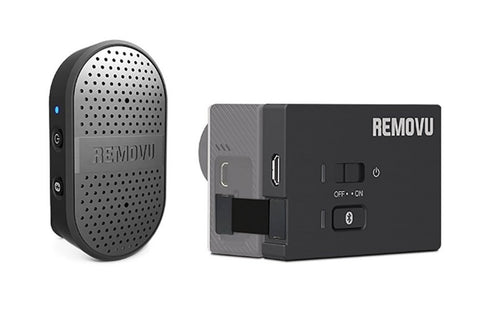 REMOVU M1+A1 Kit microphone et récepteur sans fil pour Hero3/3+/4